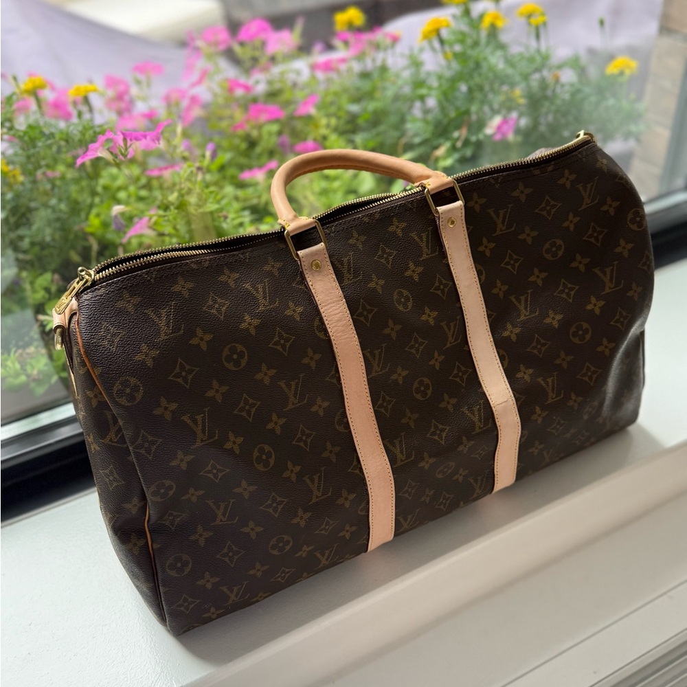 Authentic Louis Vuitton Keepall 50 Monogram Bag